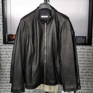 💥NEW💥 Calvin Klein Black Soft Leather Jacket